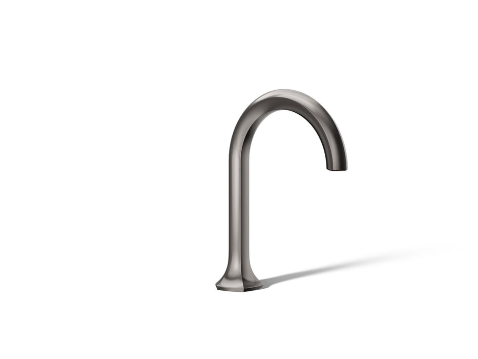 KOHLER K-27008-K Occasion Bathroom sink faucet spout with Cane design, 1.0 gpm