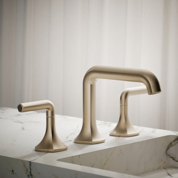 KOHLER K-27009-K Occasion Bathroom sink faucet spout with Straight design, 1.0 gpm