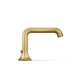 KOHLER K-27009-K Occasion Bathroom sink faucet spout with Straight design, 1.0 gpm, vibrant brushed moderne brass - view 3