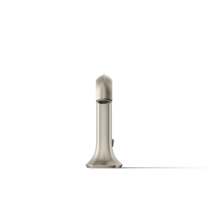 KOHLER K-27009-K Occasion Bathroom sink faucet spout with Straight design, 1.0 gpm, vibrant brushed nickel - view 2