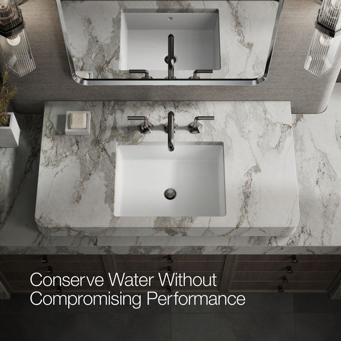 KOHLER K-27009 Occasion Bathroom sink faucet spout with Straight design, 1.2 gpm, vibrant titanium - view 3