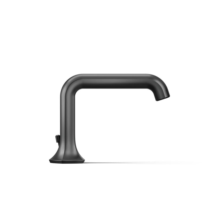 KOHLER K-27009-N Occasion Bathroom sink faucet spout with Straight design, 0.5 gpm, matte black - view 2