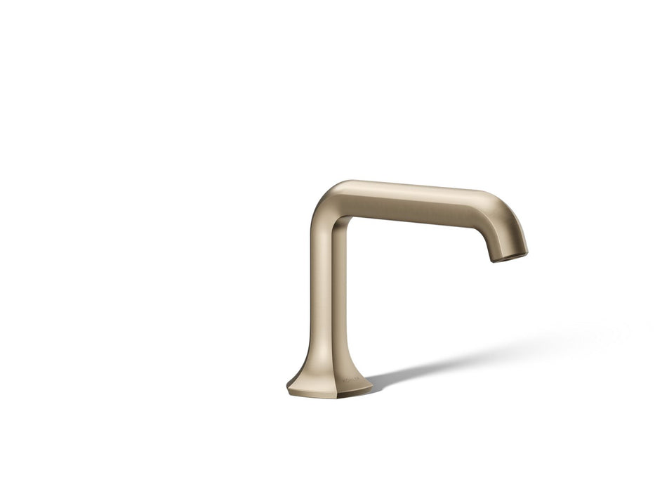 KOHLER K-27009-N Occasion Bathroom sink faucet spout with Straight design, 0.5 gpm