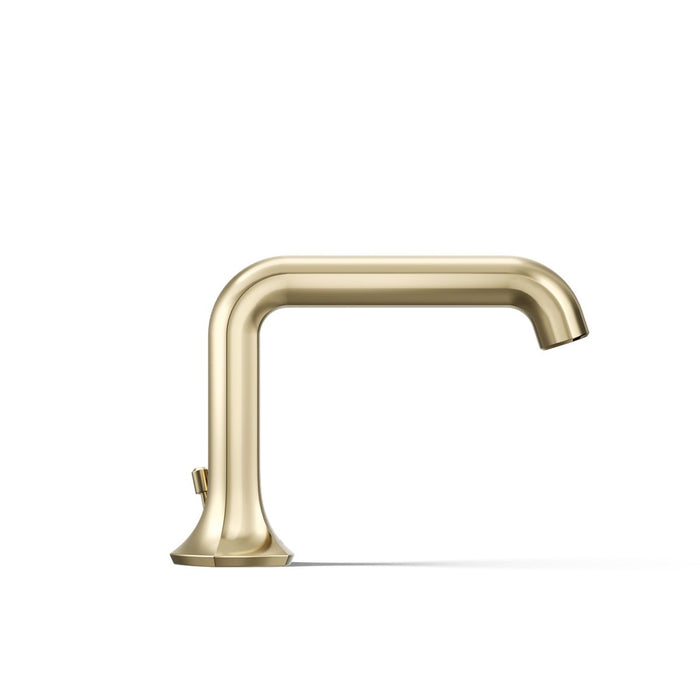 KOHLER K-27009-N Occasion Bathroom sink faucet spout with Straight design, 0.5 gpm, vibrant french gold - view 3