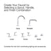 KOHLER K-27010-9 Occasion Knob bathroom sink faucet handles, matte black - view 3