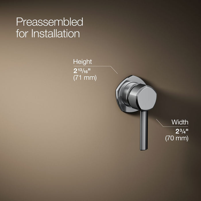 KOHLER K-27012-4 Occasion Wall-mount bathroom sink faucet handle