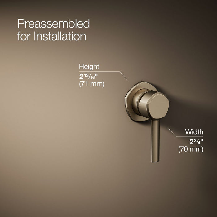 KOHLER K-27012-4 Occasion Wall-mount bathroom sink faucet handle