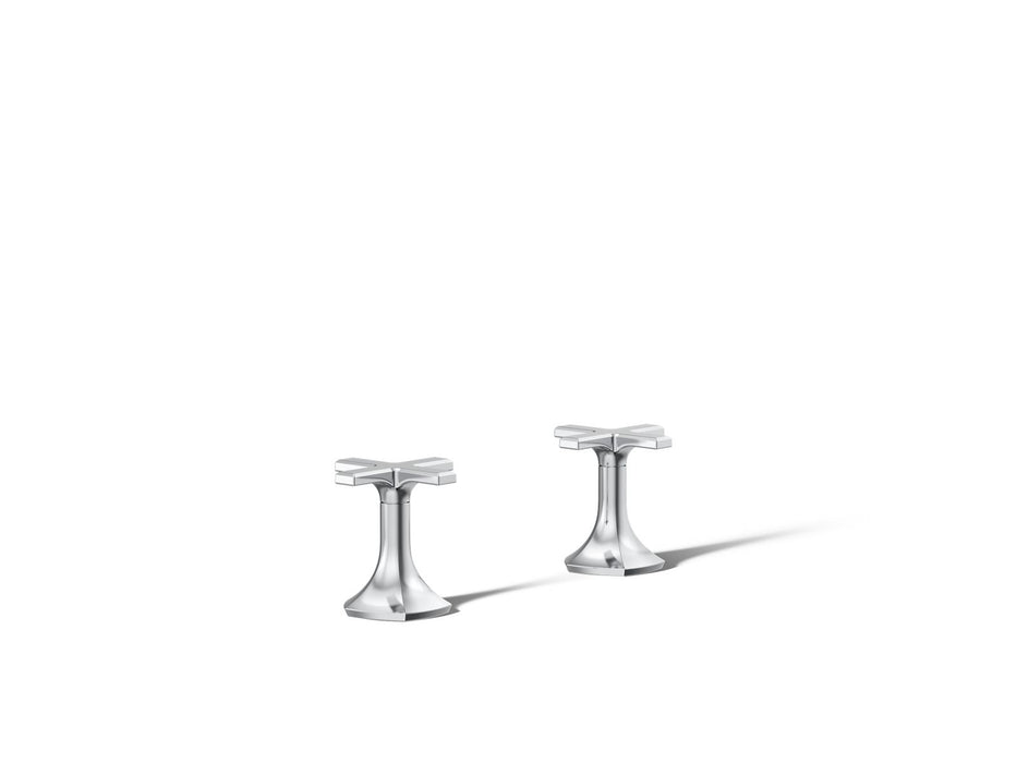 KOHLER K-27018-3 Occasion Deck-mount bath faucet handles with Cross design