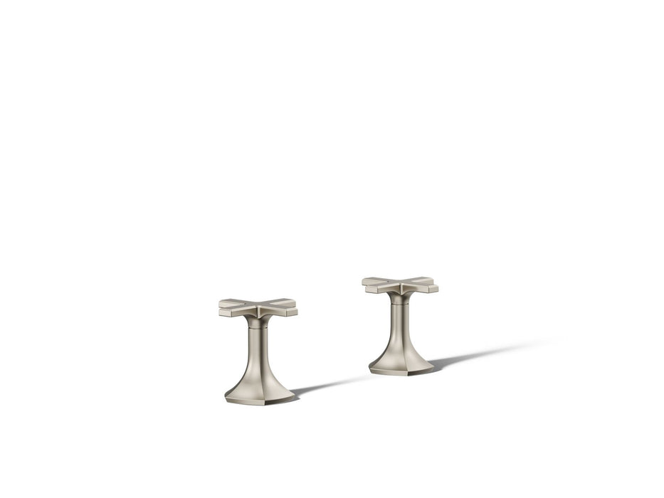 KOHLER K-27018-3 Occasion Deck-mount bath faucet handles with Cross design