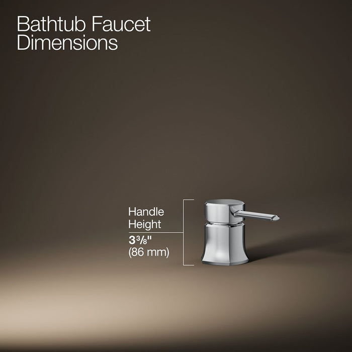 KOHLER K-27019-4 Occasion Deck-mount bath faucet handle
