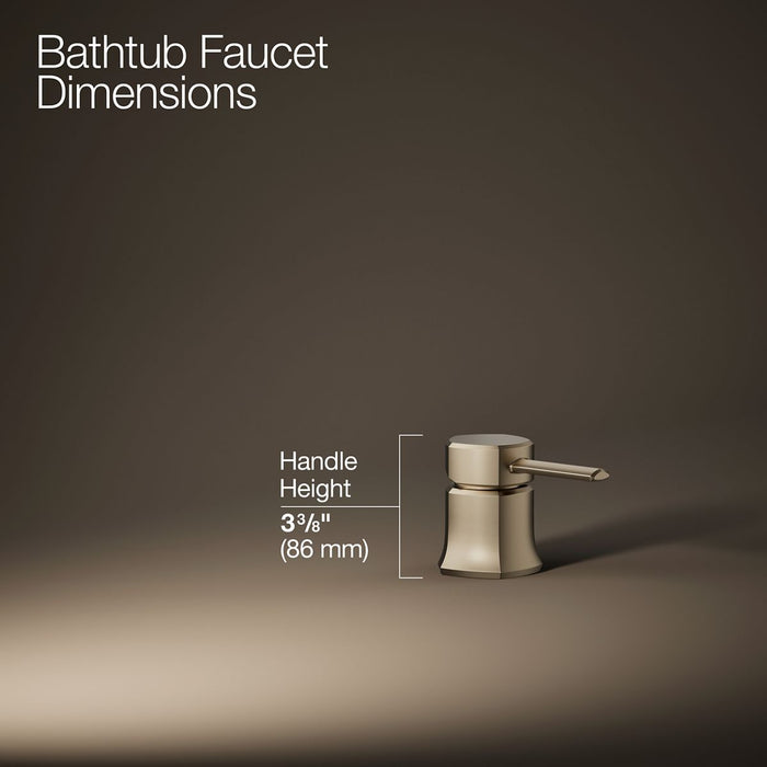 KOHLER K-27019-4 Occasion Deck-mount bath faucet handle