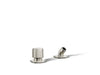 KOHLER K-27022 Occasion Deck-mount handshower holder and two-way diverter valve, vibrant polished nickel