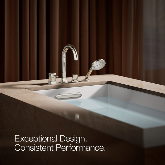 KOHLER K-27022 Occasion Deck-mount handshower holder and two-way diverter valve, vibrant polished nickel - view 4