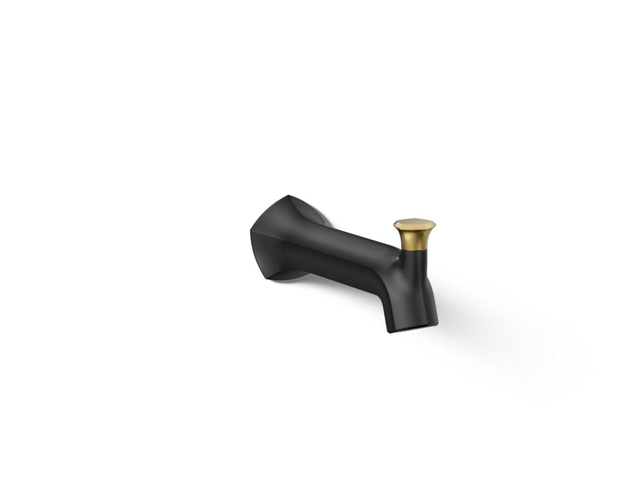 KOHLER K-27023 Occasion Wall-mount bath spout with Straight design and diverter