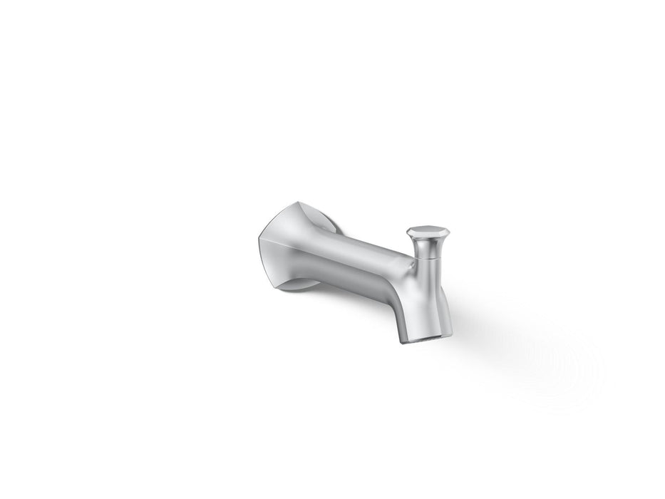 KOHLER K-27023 Occasion Wall-mount bath spout with Straight design and diverter
