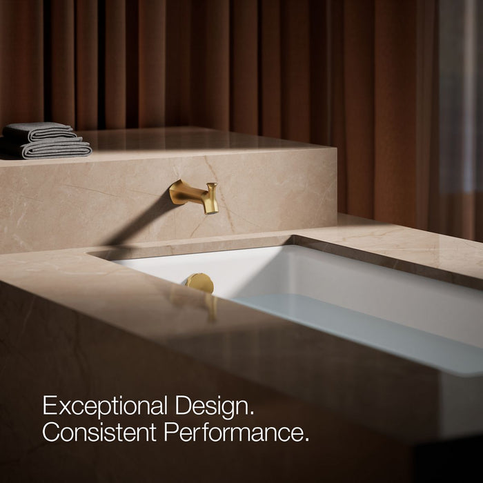 KOHLER K-27023 Occasion Wall-mount bath spout with Straight design and diverter