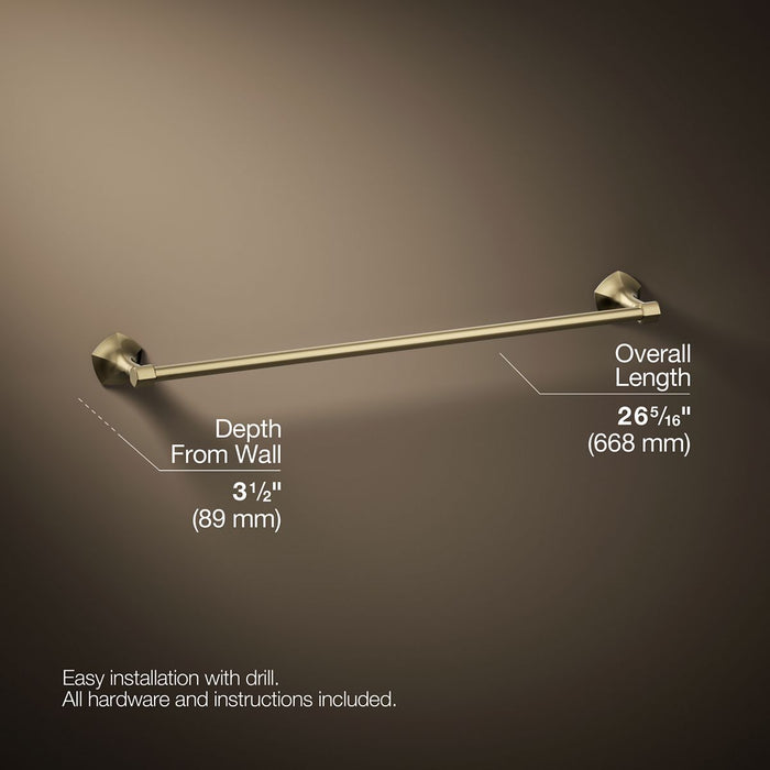 KOHLER K-27061 Occasion 24" towel bar
