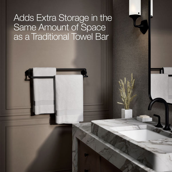 KOHLER K-27062 Occasion 24" double towel bar