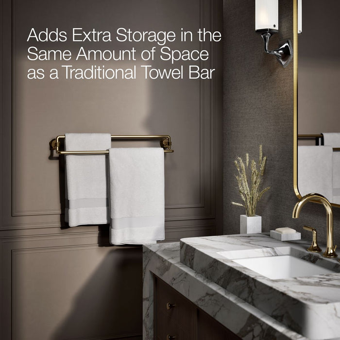KOHLER K-27062 Occasion 24" double towel bar