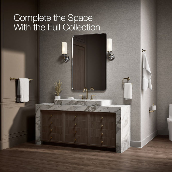 KOHLER K-27064 Occasion Vertical toilet paper holder