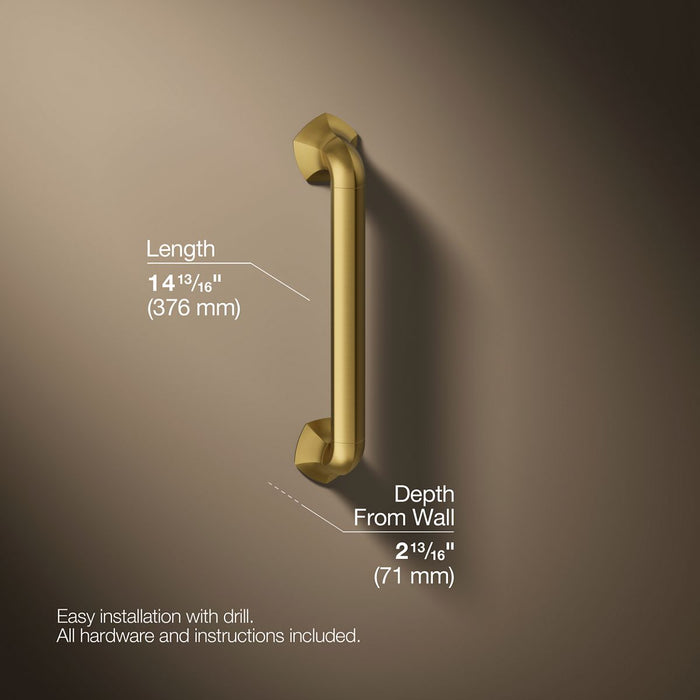 3/4 view of product with dimensions