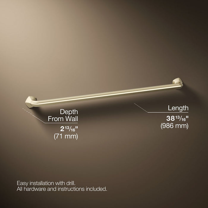 3/4 view of product with dimensions