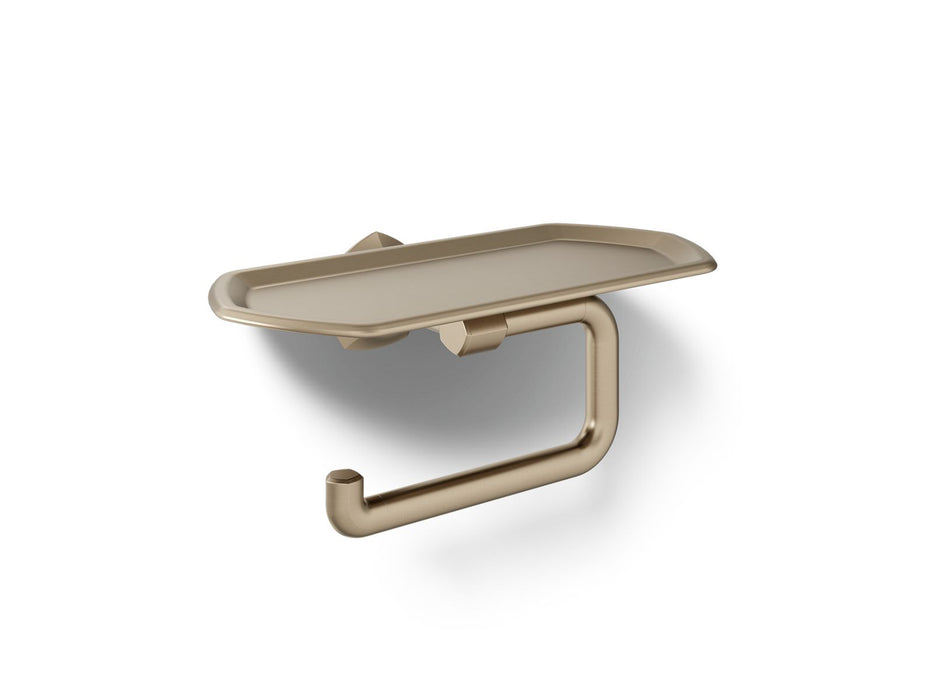 KOHLER K-27128 Occasion Toilet paper holder with tray