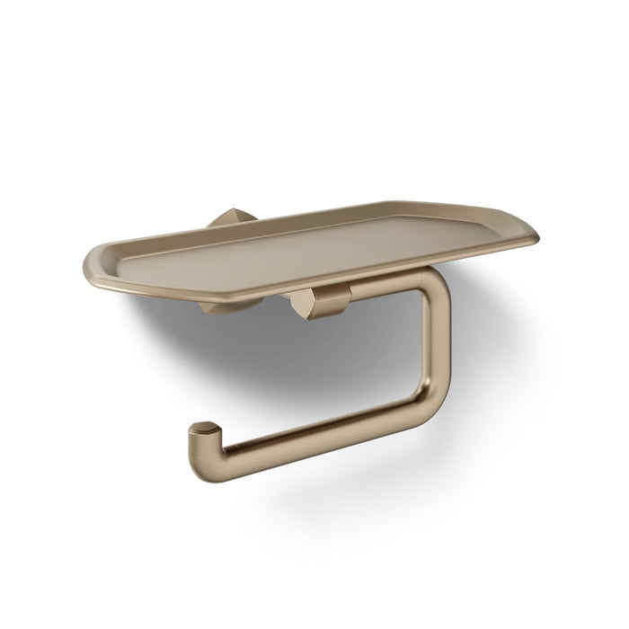 KOHLER K-27128 Occasion Toilet paper holder with tray