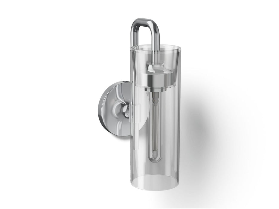 3/4 view of product with dimensions