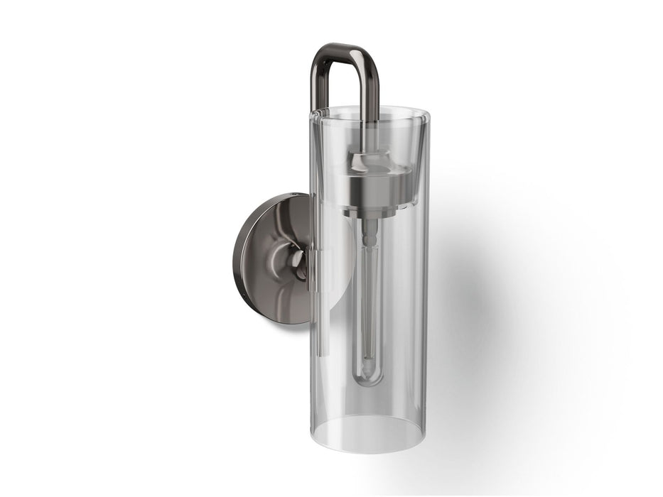 3/4 view of product with dimensions