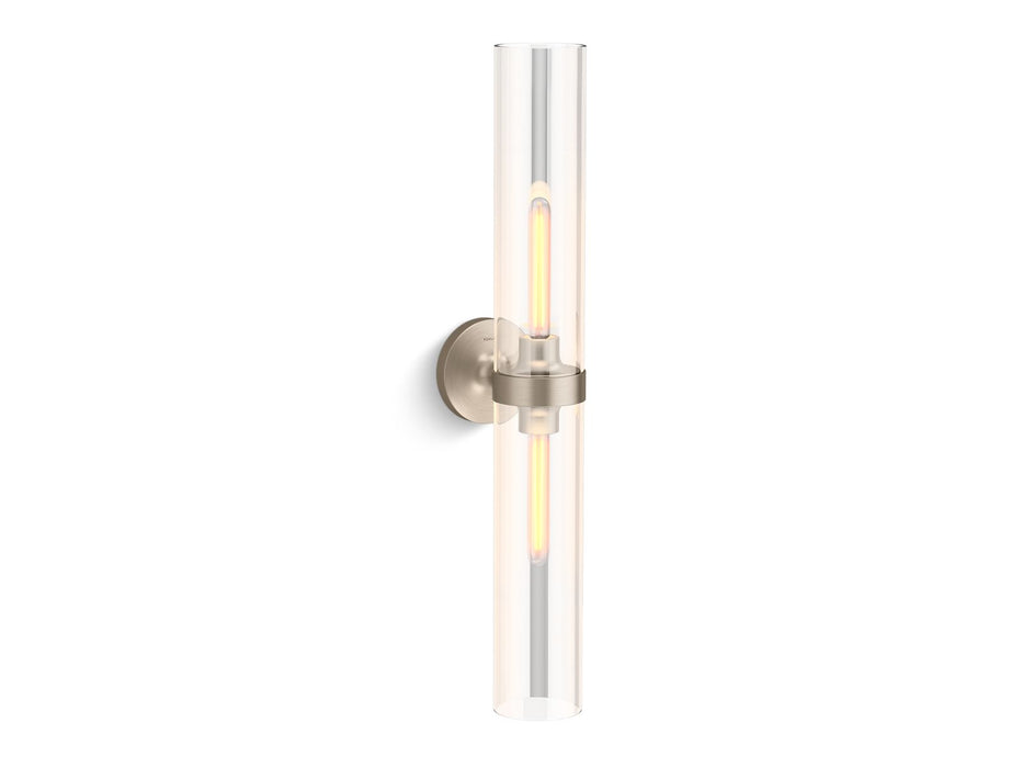 KOHLER K-27264-SC02 Purist Two-light sconce
