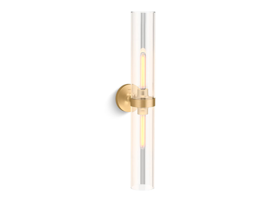 KOHLER K-27264-SC02 Purist Two-light sconce