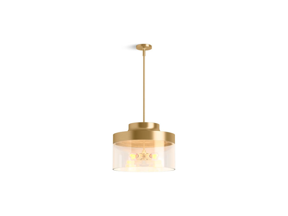 KOHLER K-27266-PE04 Purist 18" pendant