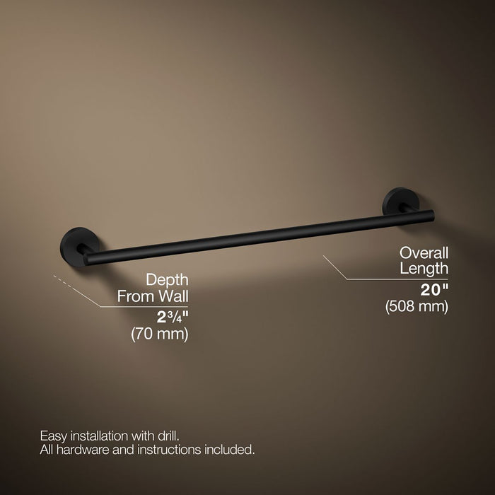 KOHLER K-27286 Elate 18" towel bar