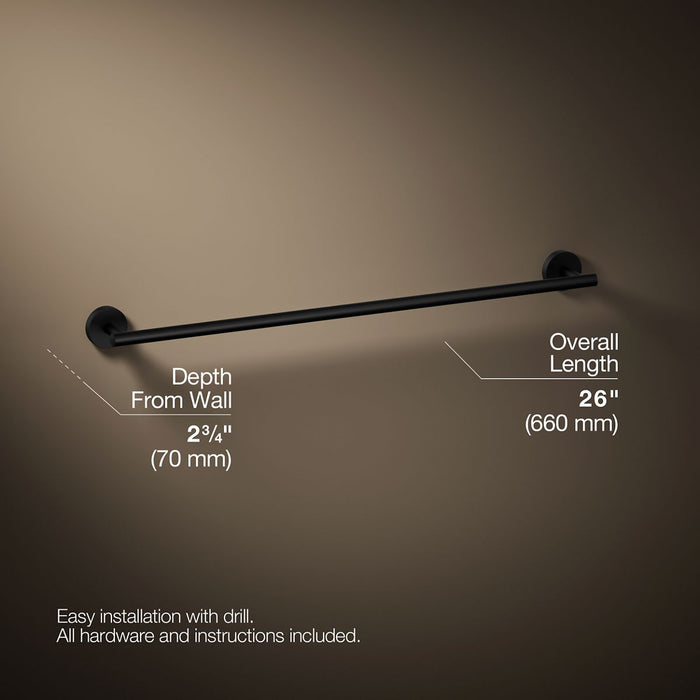 KOHLER K-27287 Elate 24" towel bar