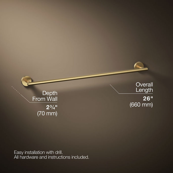 KOHLER K-27287 Elate 24" towel bar