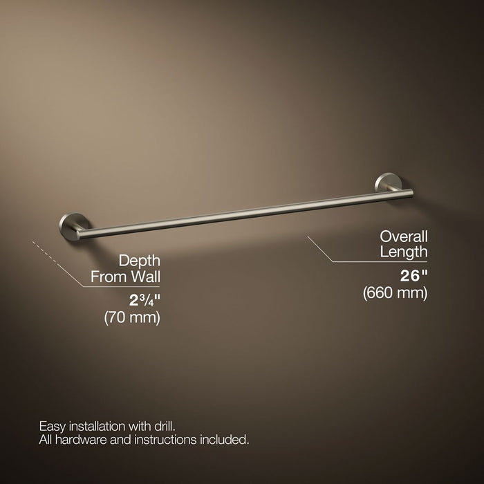KOHLER K-27287 Elate 24" towel bar