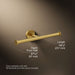 KOHLER K-27289 Elate Double toilet paper holder, vibrant brushed moderne brass - view 5