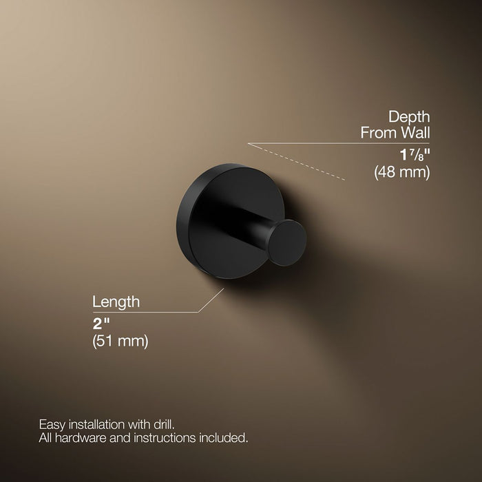 KOHLER K-27290 Elate Robe hook