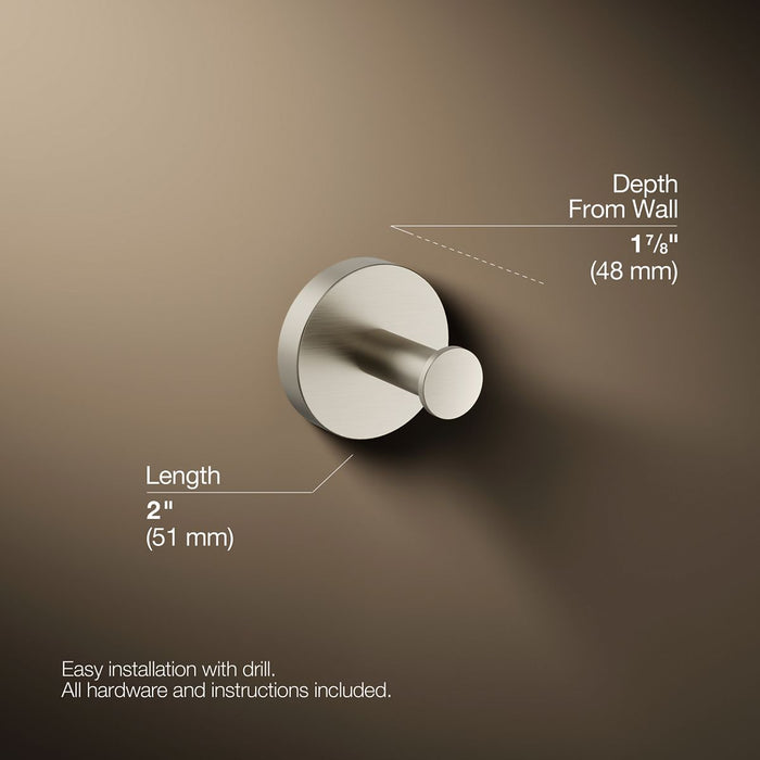 KOHLER K-27290 Elate Robe hook