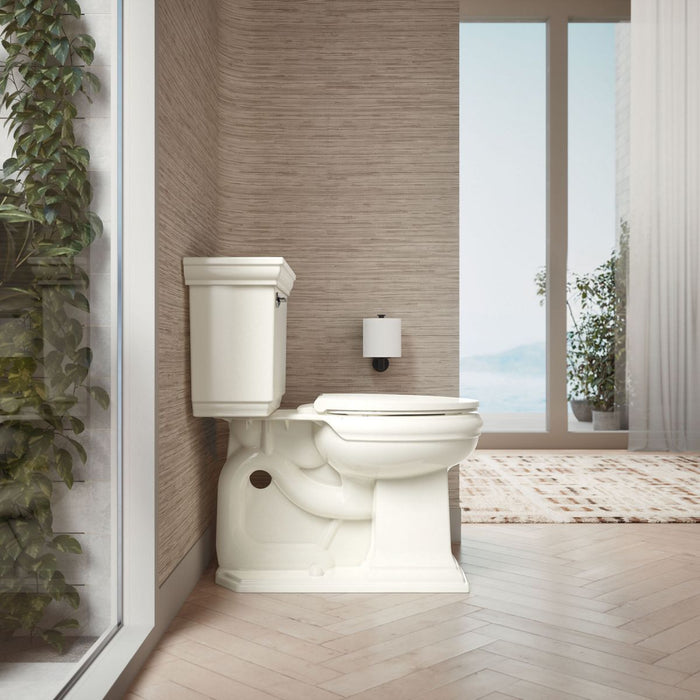 KOHLER K-27332 Glissade ReadyLatch Quiet-Close round-front toilet seat, biscuit - view 4