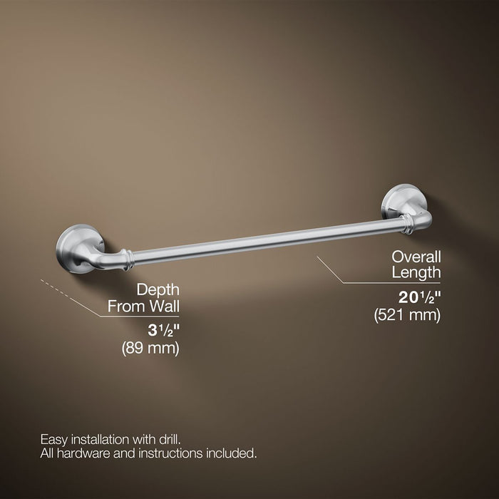 KOHLER K-27383 Bellera 18" towel bar