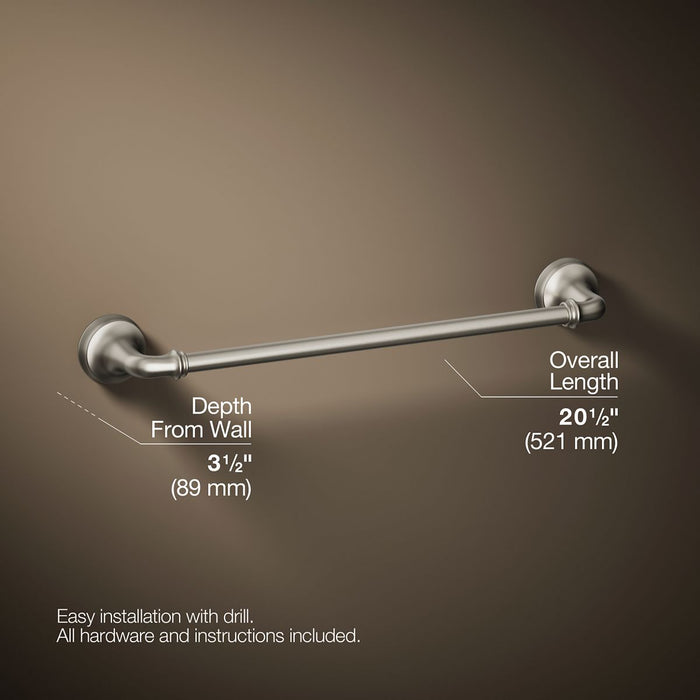 KOHLER K-27383 Bellera 18" towel bar