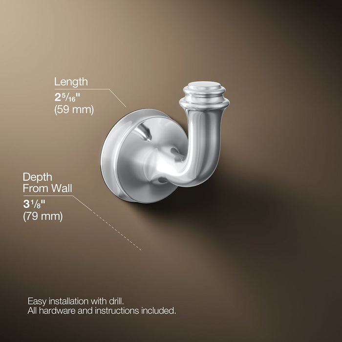 KOHLER K-27385 Bellera Robe hook