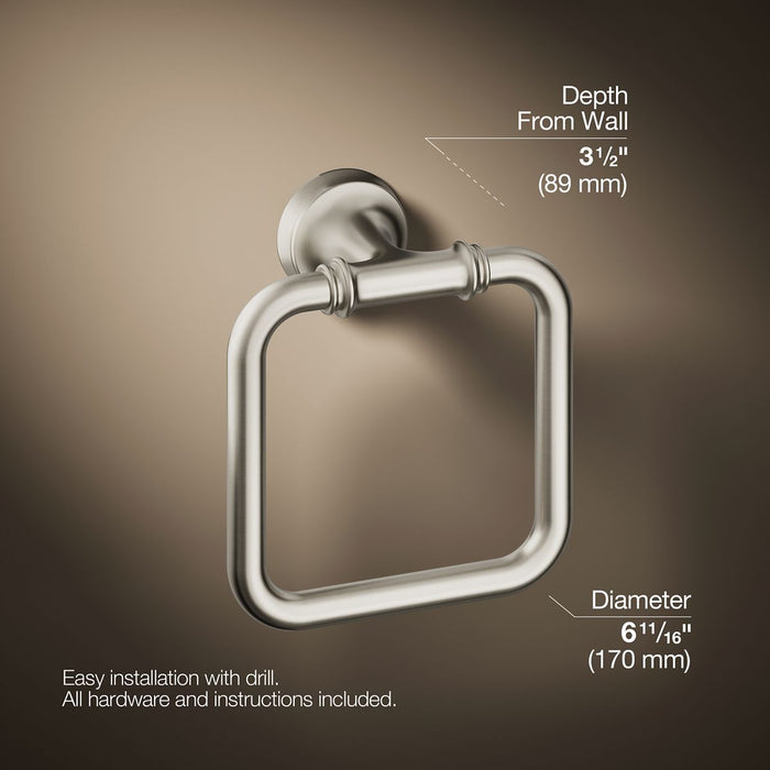 KOHLER K-27386 Bellera Towel ring