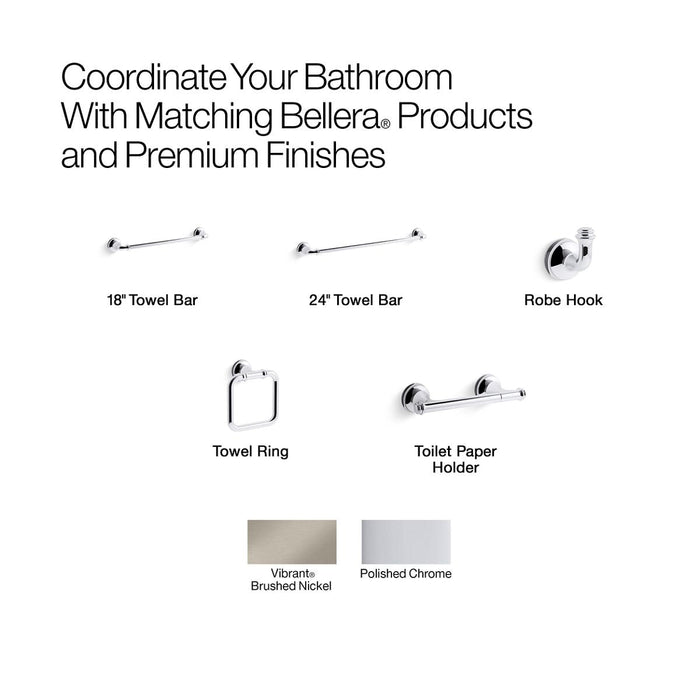 KOHLER K-27387 Bellera Pivoting toilet paper holder