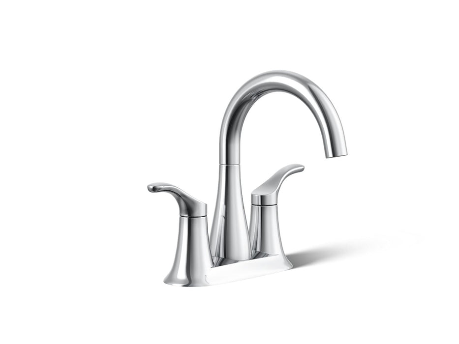 KOHLER K-27388-4 Simplice Centerset bathroom sink faucet, 1.2 gpm