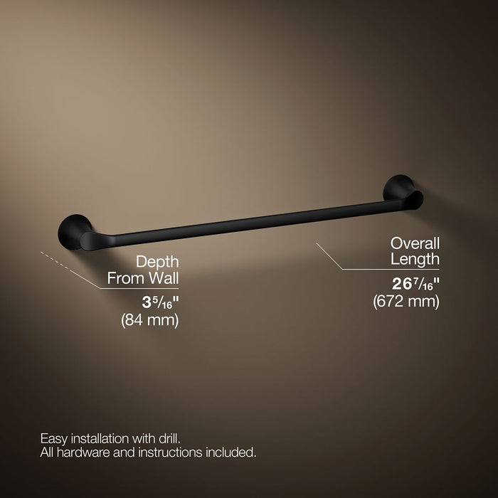 KOHLER K-27394 Simplice 24" towel bar