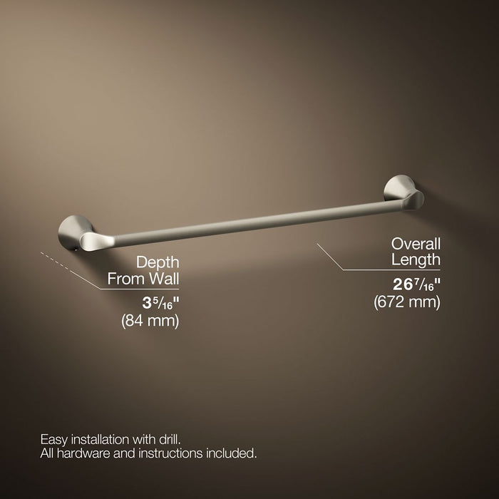KOHLER K-27394 Simplice 24" towel bar