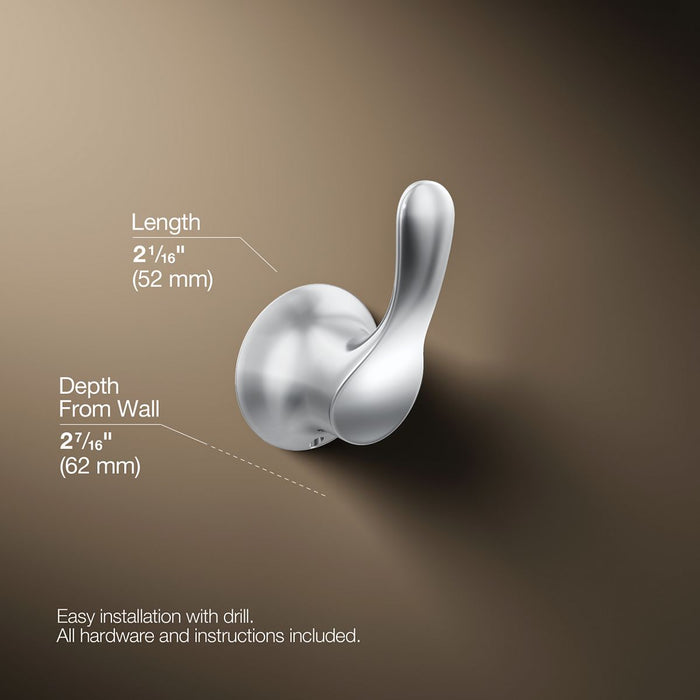 KOHLER K-27395 Simplice Robe hook